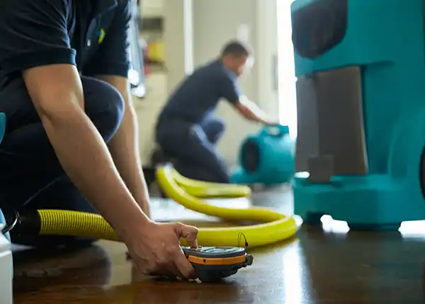 water damage restoration service DeCordova
